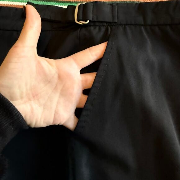 MaxMara Tailored Wool & Silk Midi Skirt in Black size 8 - Picture 6 of 10